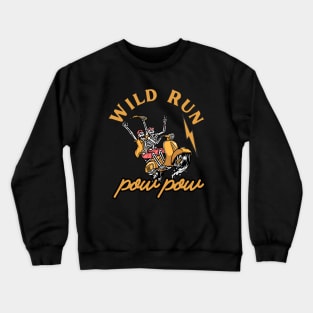 Bikers Wild Run Crewneck Sweatshirt